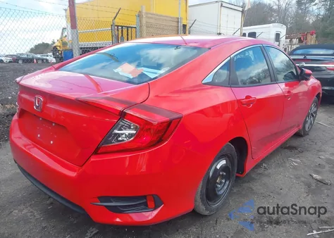 2016 Honda Civic Ex from USA, damaged, VIN 2HGFC2F75GH551503